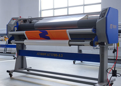 A Closer Look: 64 Inches Hot Roll Laminator Adjustable Temperature Heat Assist Laminator